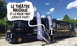 creation site internet Le Theatre Magique