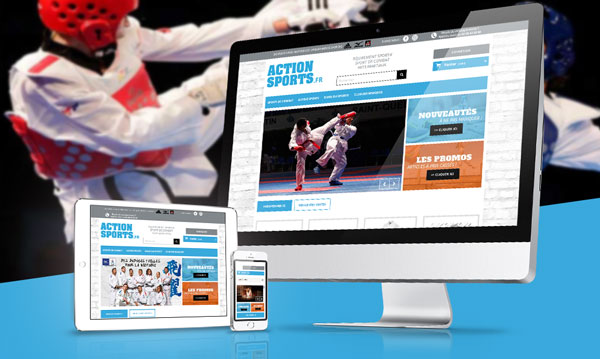 creation site internet ACTIONSPORTS