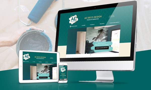 creation site internet AE DECO Design